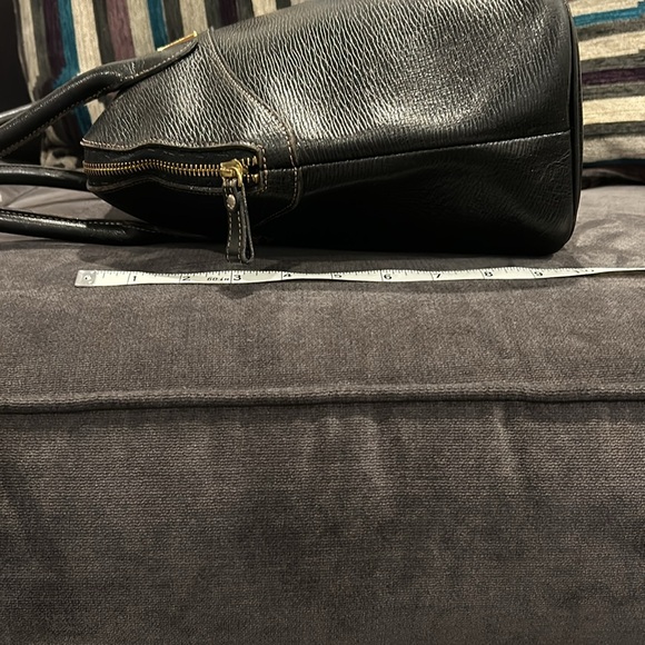 Rare Nina Ricci Vintage Leather Authentic Satchel Shoulder Bag 13x10x5 - Picture 9 of 10